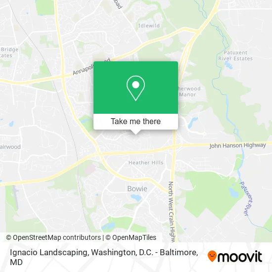 Ignacio Landscaping map
