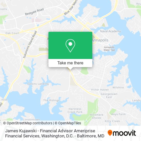 James Kujawski - Financial Advisor Ameriprise Financial Services map
