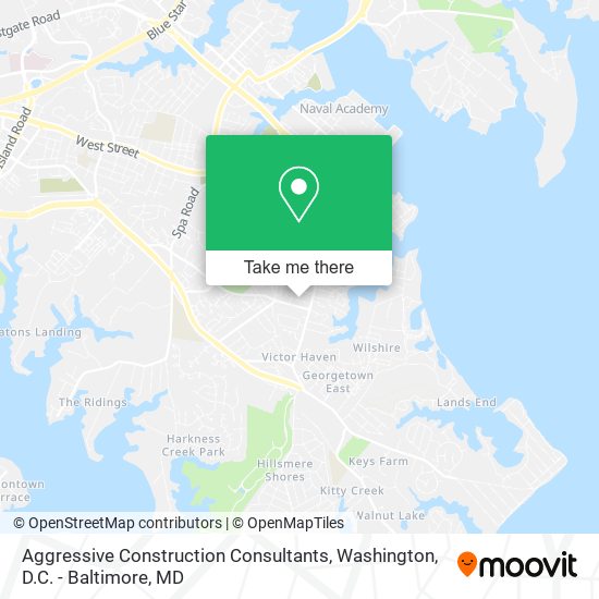 Mapa de Aggressive Construction Consultants