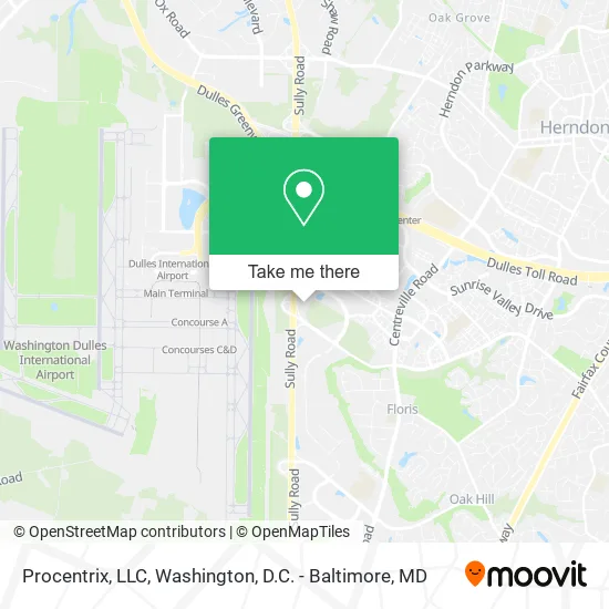 Procentrix, LLC map