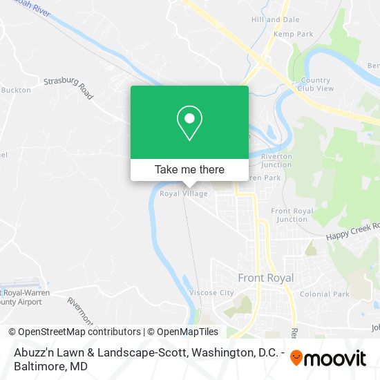 Abuzz'n Lawn & Landscape-Scott map