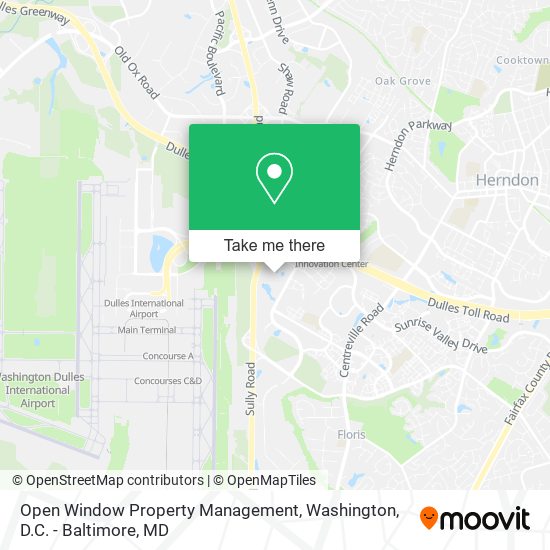 Mapa de Open Window Property Management