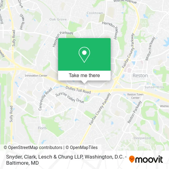 Snyder, Clark, Lesch & Chung LLP map