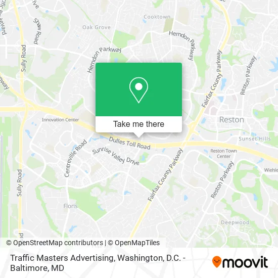 Mapa de Traffic Masters Advertising