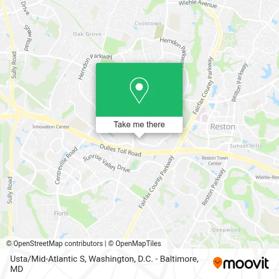 Usta/Mid-Atlantic S map