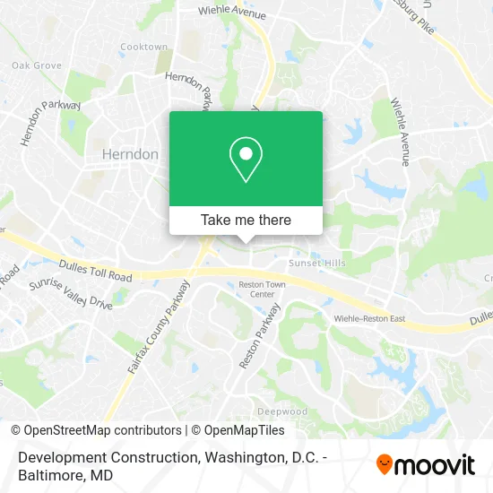 Development Construction map