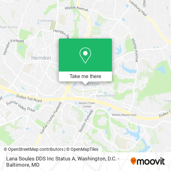 Mapa de Lana Soules DDS Inc Status A