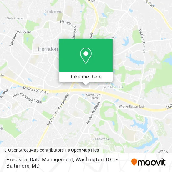 Mapa de Precision Data Management
