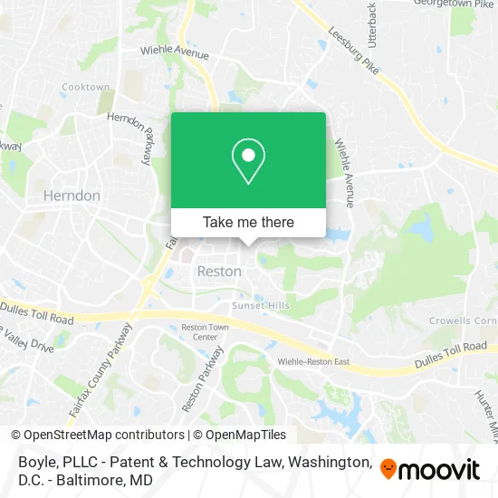 Mapa de Boyle, PLLC - Patent & Technology Law