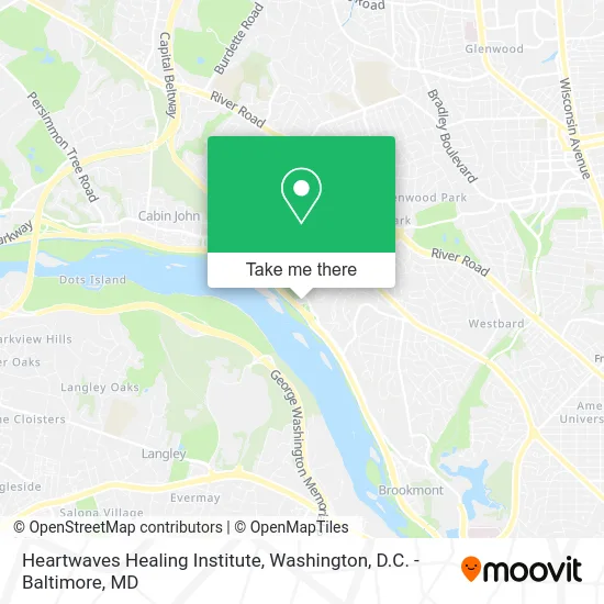 Heartwaves Healing Institute map