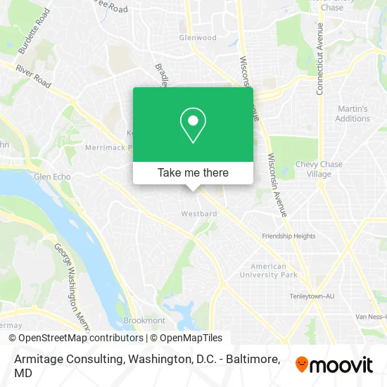 Armitage Consulting map