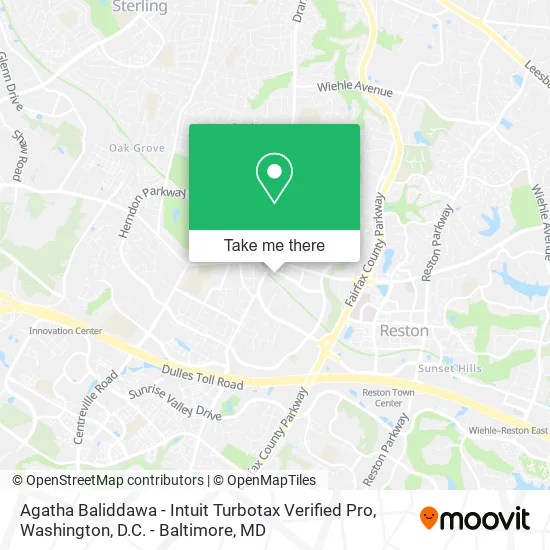 Mapa de Agatha Baliddawa - Intuit Turbotax Verified Pro