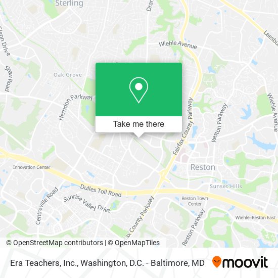 Era Teachers, Inc. map