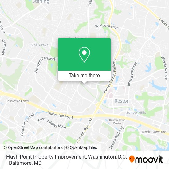 Flash Point Property Improvement map