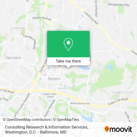 Consulting Research & Information Services map