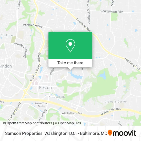 Samson Properties map