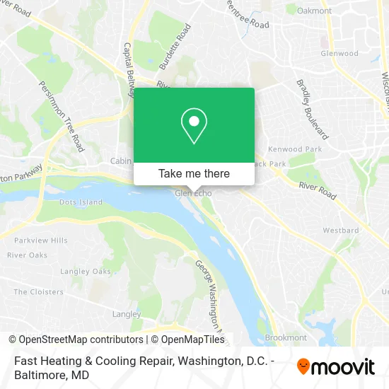 Fast Heating & Cooling Repair map