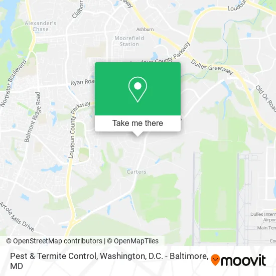 Pest & Termite Control map
