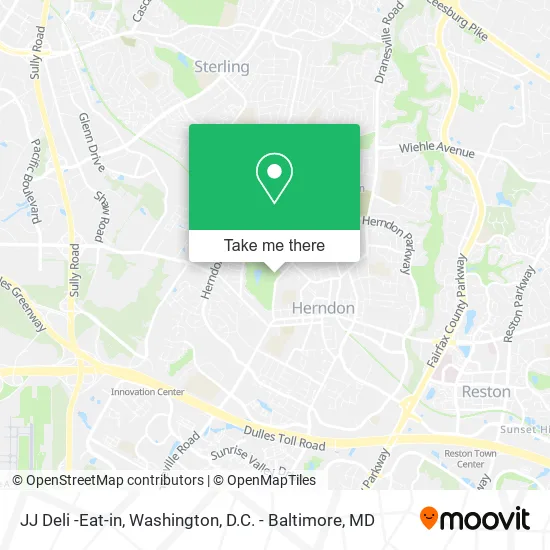 Mapa de JJ Deli -Eat-in