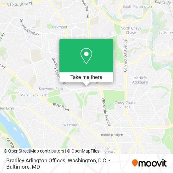 Mapa de Bradley Arlington Offices