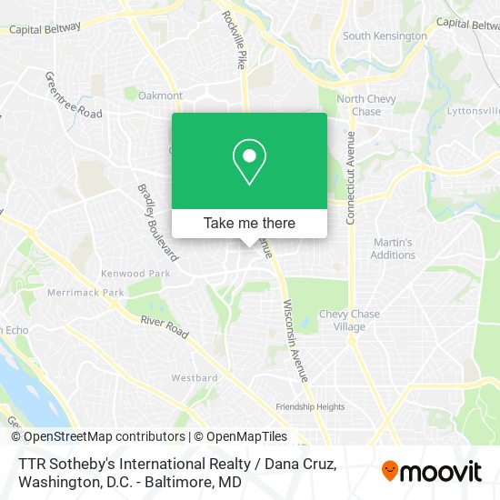 Mapa de TTR Sotheby's International Realty / Dana Cruz