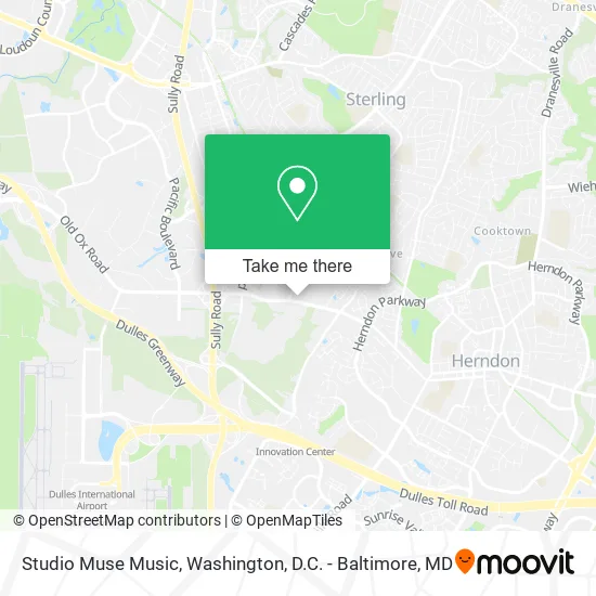 Studio Muse Music map