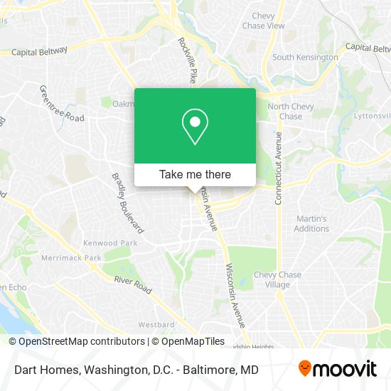 Mapa de Dart Homes