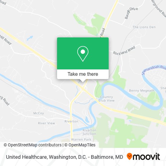 United Healthcare map