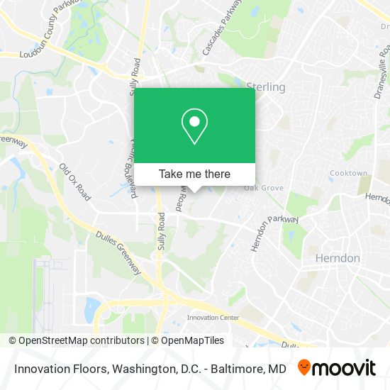 Innovation Floors map