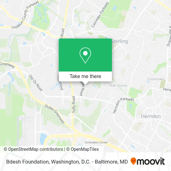 Bdesh Foundation map