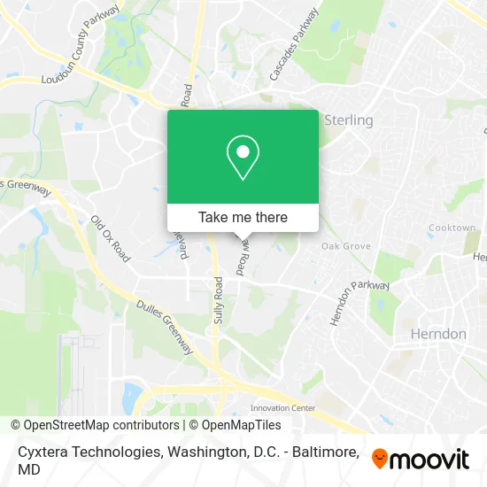 Cyxtera Technologies map