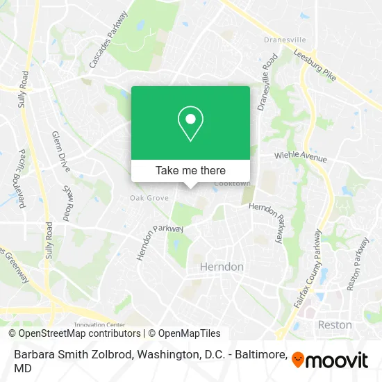 Barbara Smith Zolbrod map