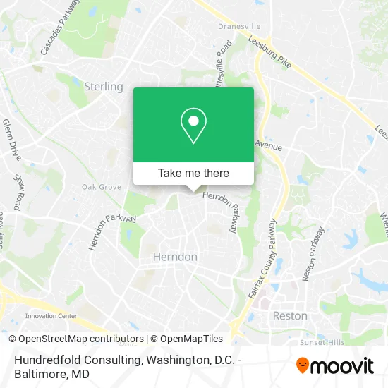 Hundredfold Consulting map