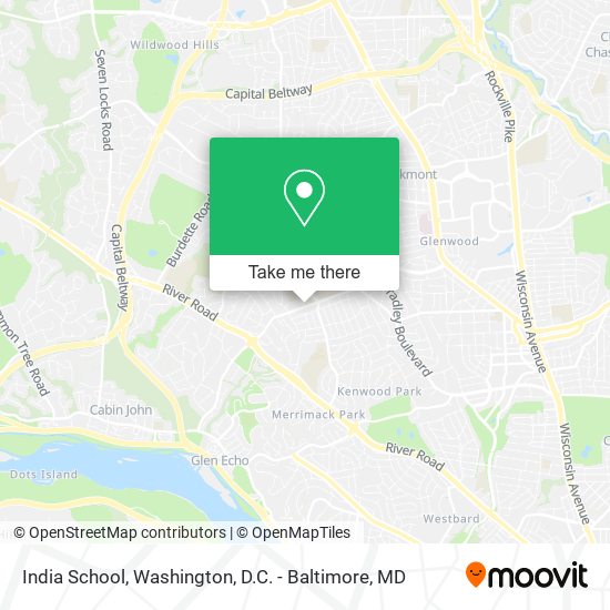 Mapa de India School