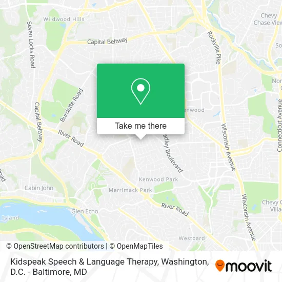 Kidspeak Speech & Language Therapy map