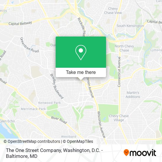 Mapa de The One Street Company