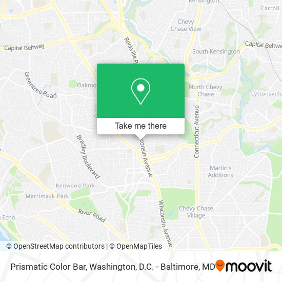 Prismatic Color Bar map