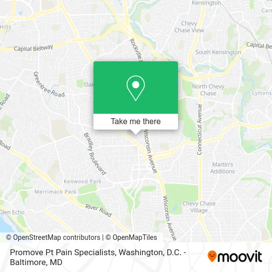 Promove Pt Pain Specialists map