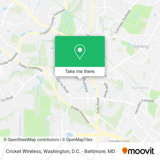 Cricket Wireless map