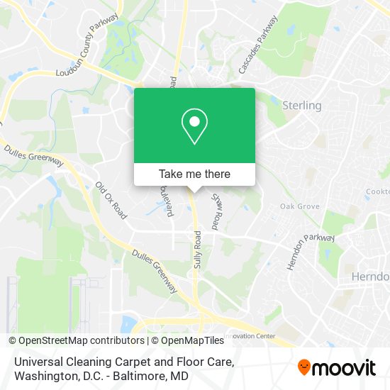 Universal Cleaning Carpet and Floor Care map