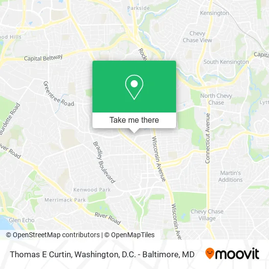 Thomas E Curtin map