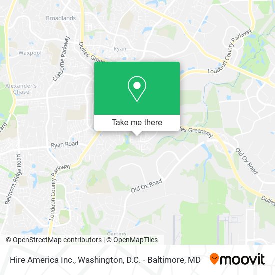 Hire America Inc. map