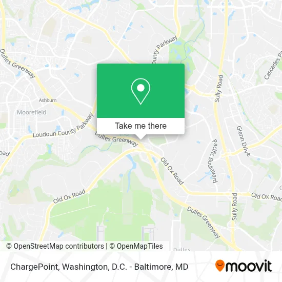 ChargePoint map