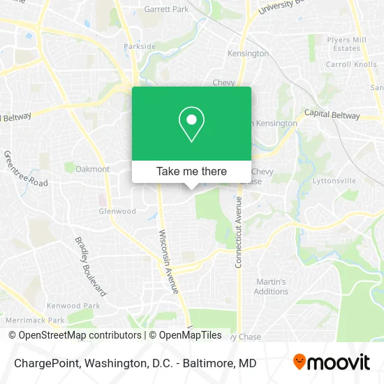 ChargePoint map
