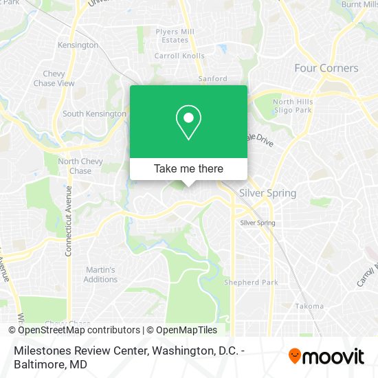 Mapa de Milestones Review Center