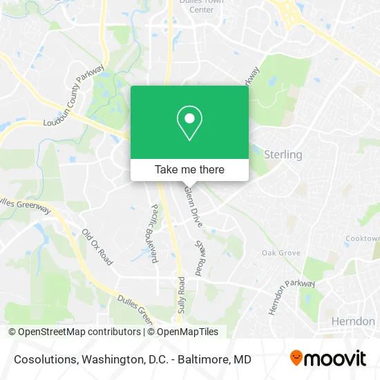 Cosolutions map