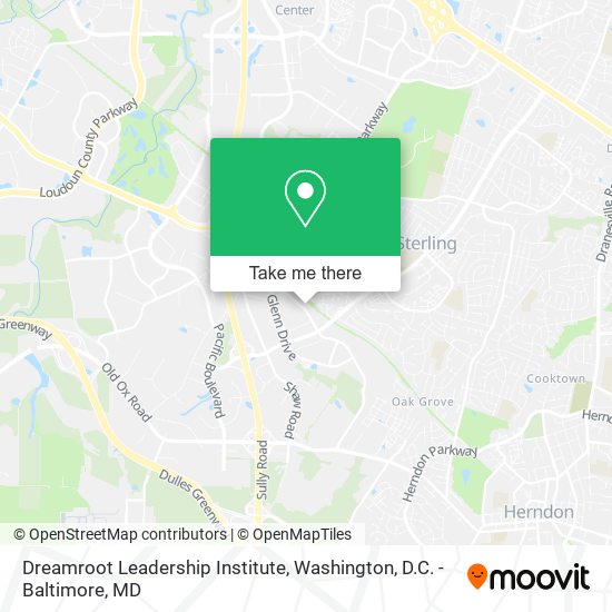 Mapa de Dreamroot Leadership Institute