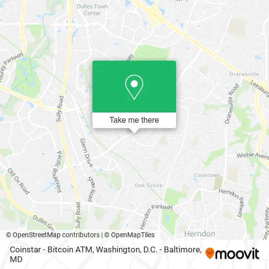 Coinstar - Bitcoin ATM map