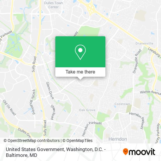 United States Government map