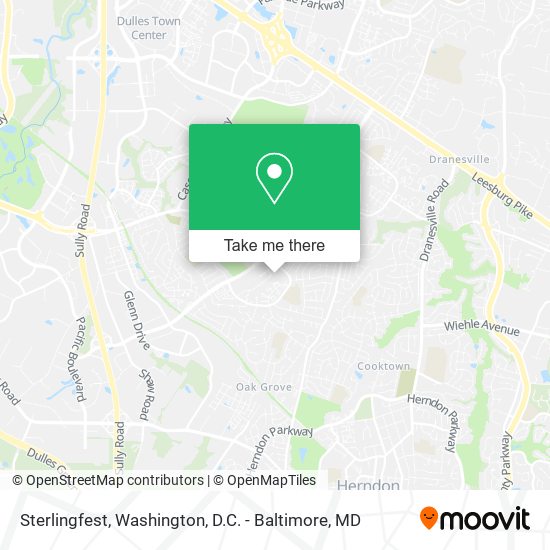 Sterlingfest map